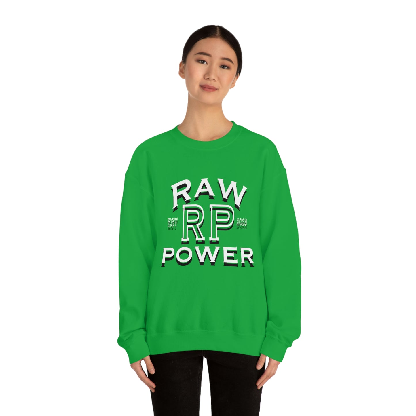 Raw Power College Unisex Crewneck Sweatshirt