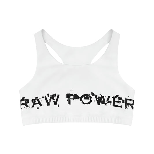 Raw Power Glitch Seamless Sports Bra