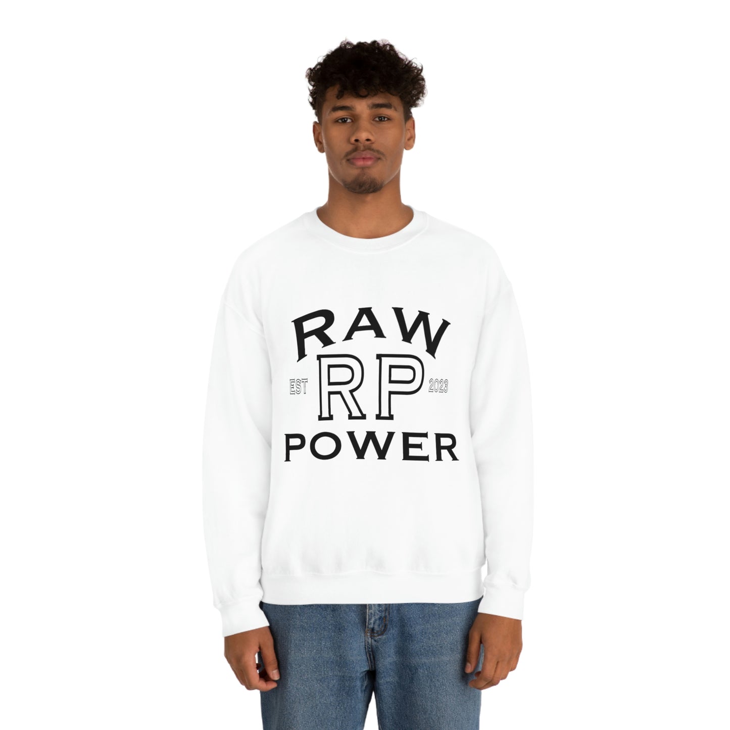 Raw Power College Unisex Crewneck Sweatshirt