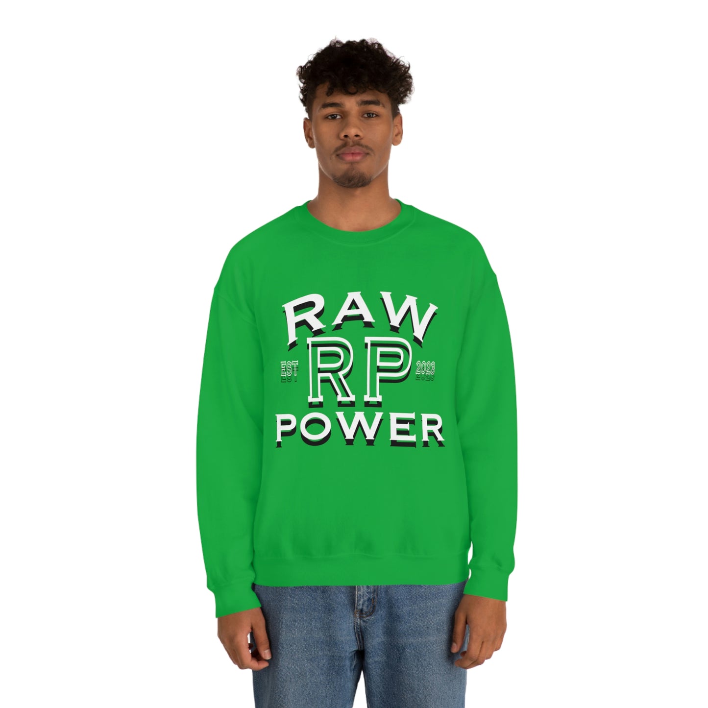 Raw Power College Unisex Crewneck Sweatshirt