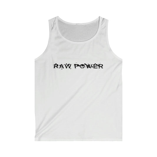 Raw Power Glitch Men's Softstyle Tank Top