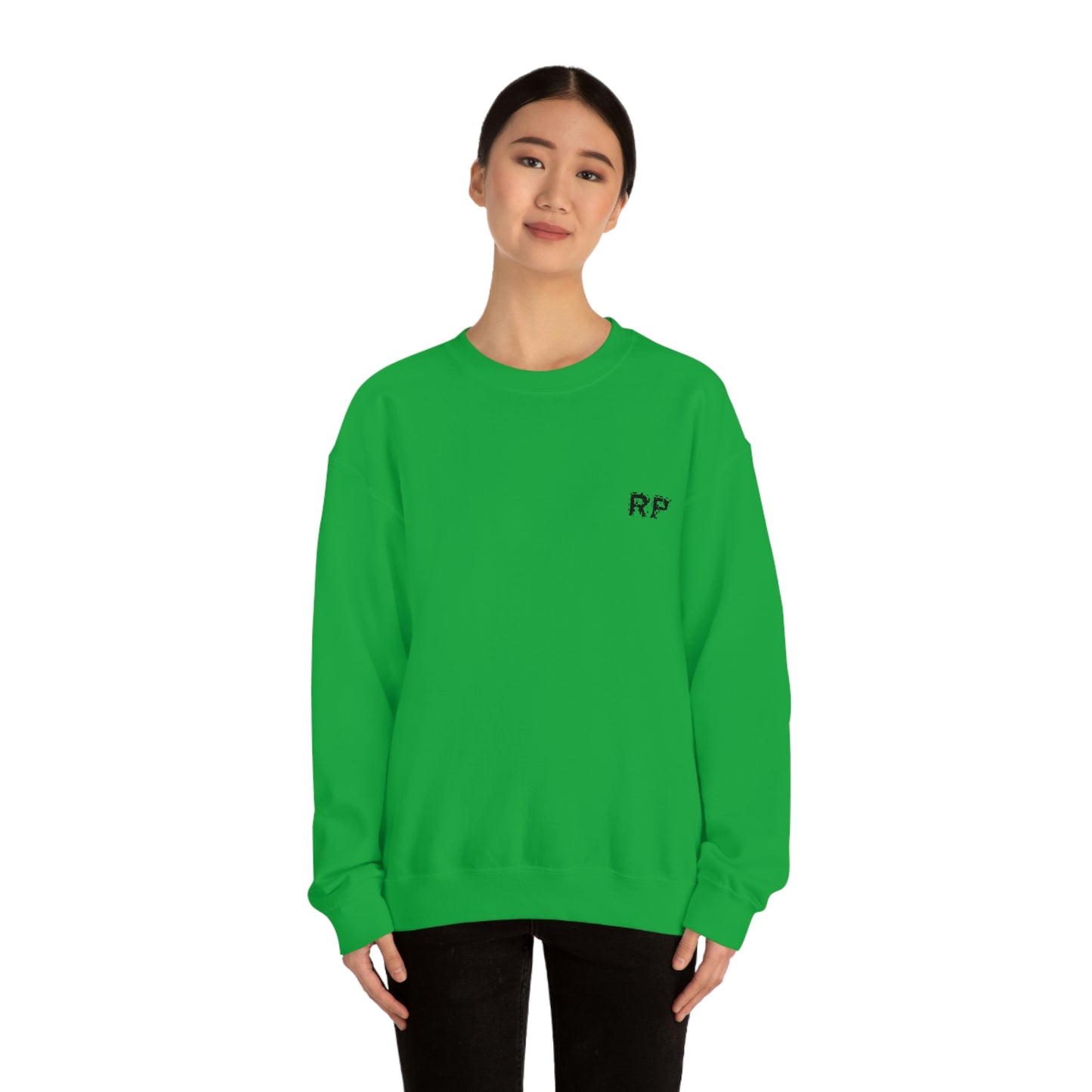 Raw Power Glitch Unisex Crewneck Sweatshirt