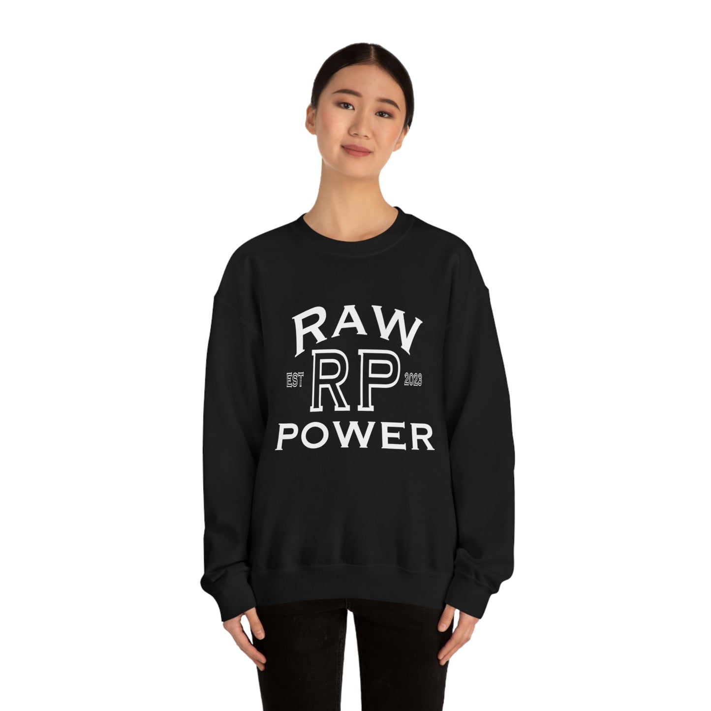 Raw Power College Unisex Crewneck Sweatshirt