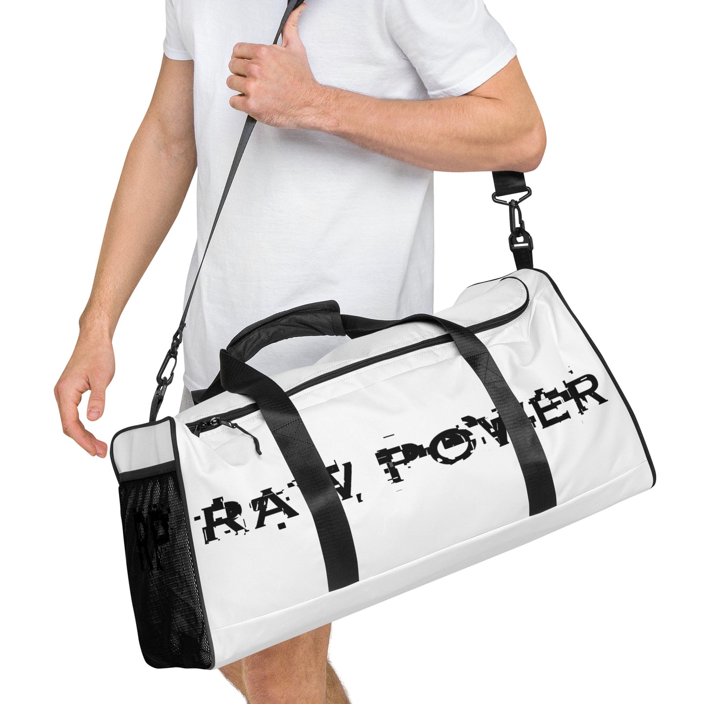 Raw Power Glitch Duffle bag