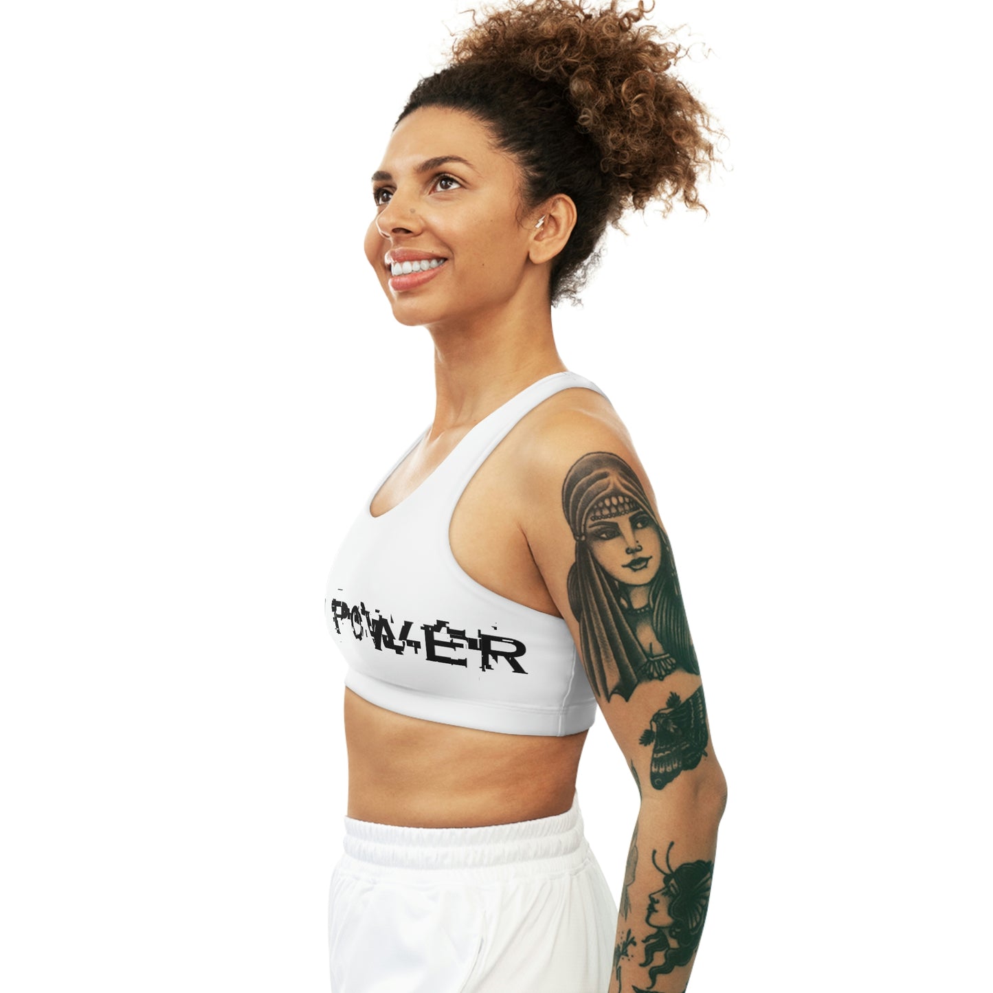 Raw Power Glitch Seamless Sports Bra