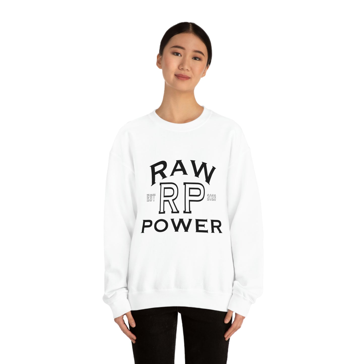 Raw Power College Unisex Crewneck Sweatshirt