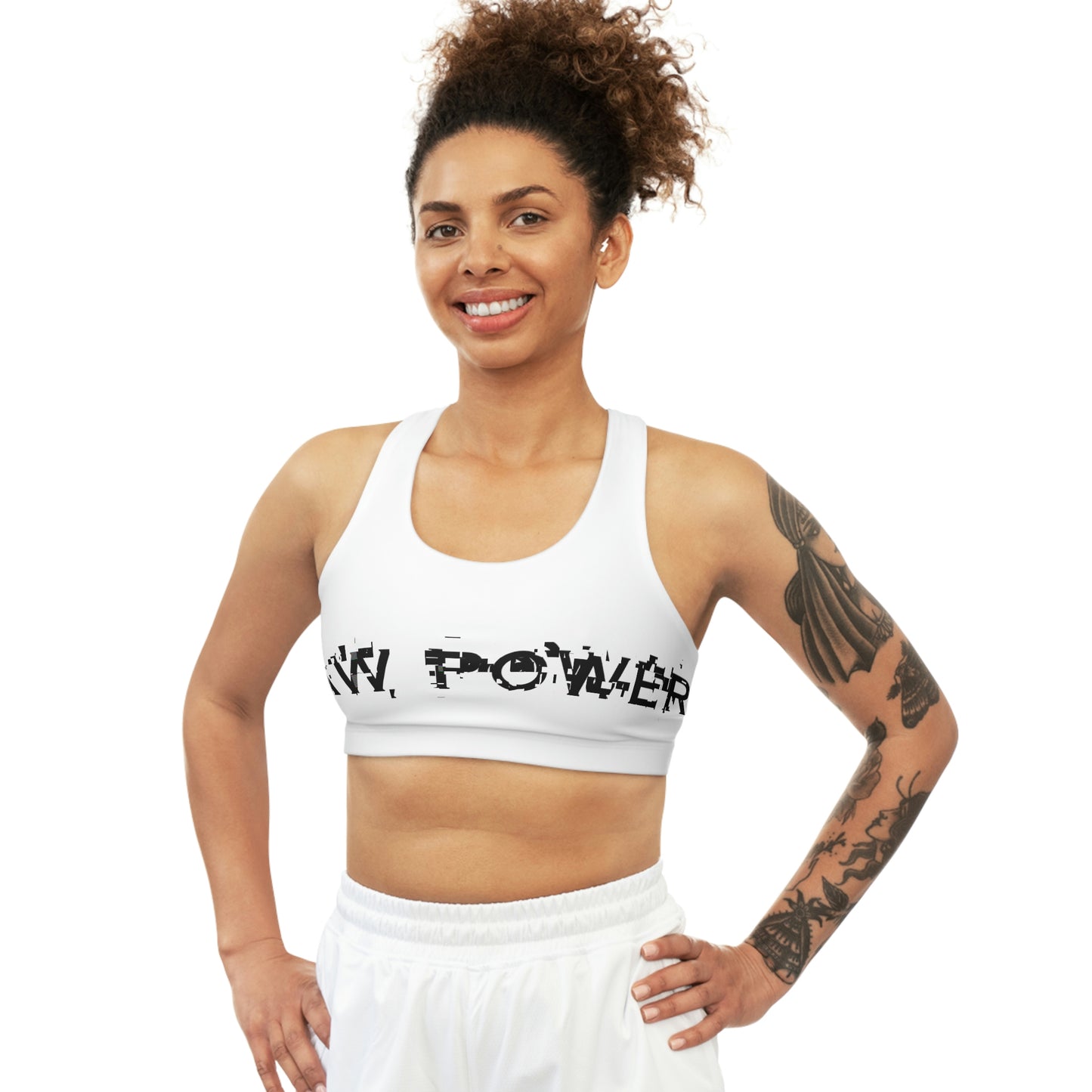 Raw Power Glitch Seamless Sports Bra