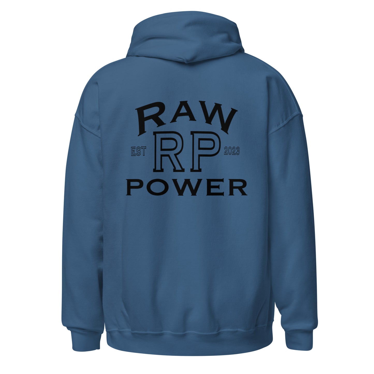 Raw Power College Embroidered Unisex Hoodie